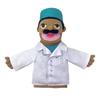 Simulazione Cartone Animato Serie Professioni Burattino da Mano Grande Peluche Dottore Poliziotto Infermiera Insegnante Burattino da Lavoro Bambola Ventriloquio