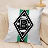 BBorussia MMonchengladbachS Cushion Cover Soft Plush Throw Pillow Cover  DoubleSided Cushion Case  Sofa Bedroom Home Decor
