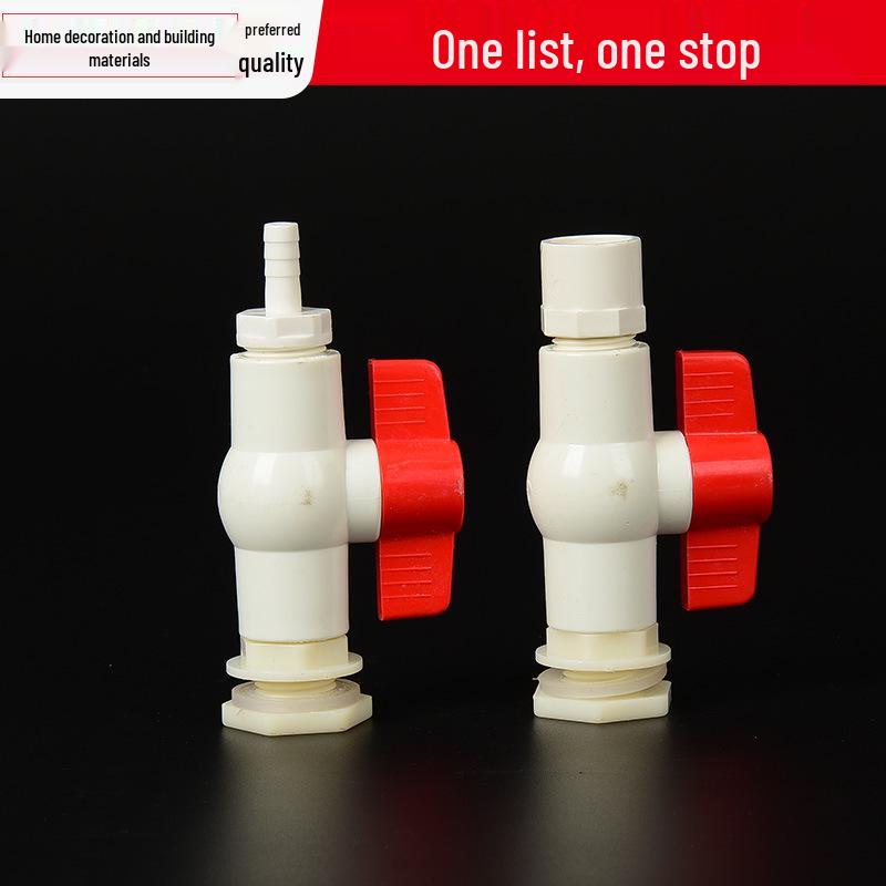 Plastic Water Storage Tank Faucet and Valve Accessories