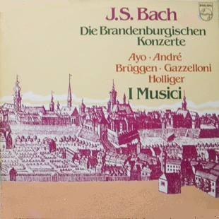 

LP Record J.S. BACH I MUSICI Die Brandenburgischen Konzerte 6747434 Germany Classical Used