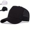 Women Solid Color Color Personalizedity Baseball Net Caps Outdoor Use Adjustable Spring And Summer Casual Sunscreen Hat For Men And