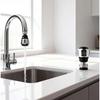 1PC 360° Rotating Kitchen Faucet Aerator - Water Saving Nozzle Filter with Universal Adapter & Splash Guard