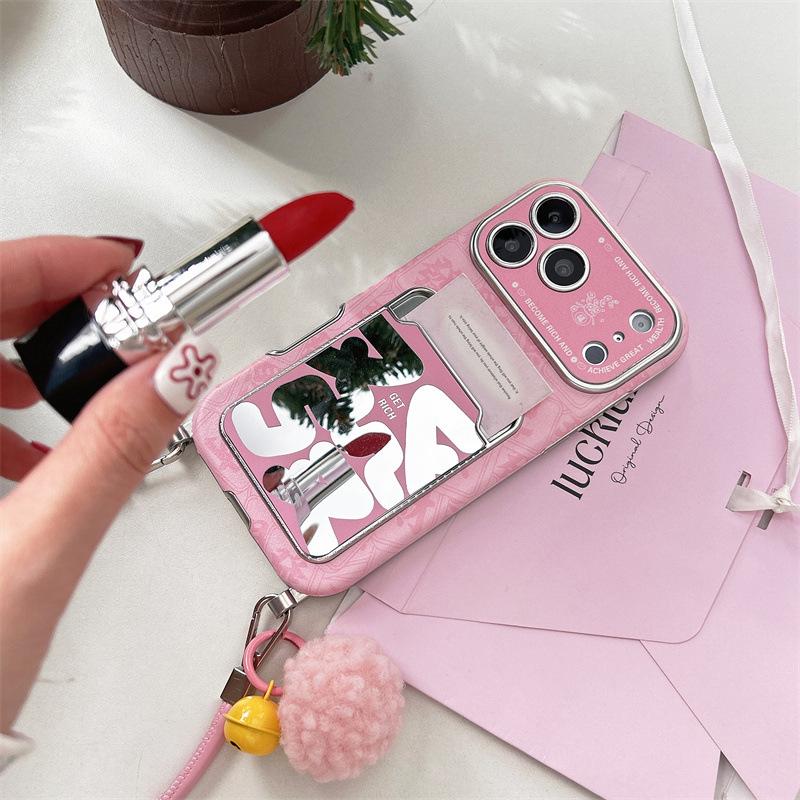 

Mahjong Fa Character Card Pack Insert for iPhone 17, Apple 16 Pro Max, 15, 14 Phone Case - Girl Design iPhone 17 Pro