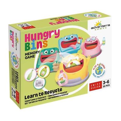 Educational Games - GEOMAG - Hungry Bins - Selective Sorting - Waste Learning - Association by Color