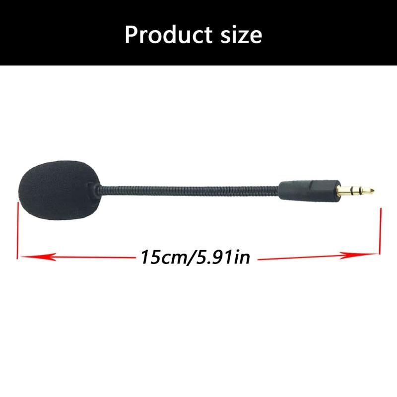 Gaming Headphones Microphone 3.5mm Microphone Boom for Cloud Orbit S Headsets Immersive Sound Experience Accessories
