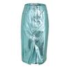AmyLynn Womens/Ladies Metallic Faux Leather Pencil Skirt