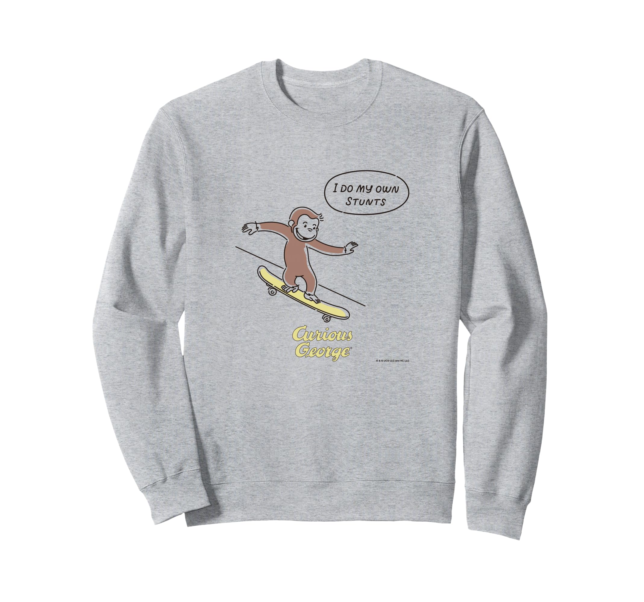 Толстовка Любопытный Джордж: Я сам выполняю трюки