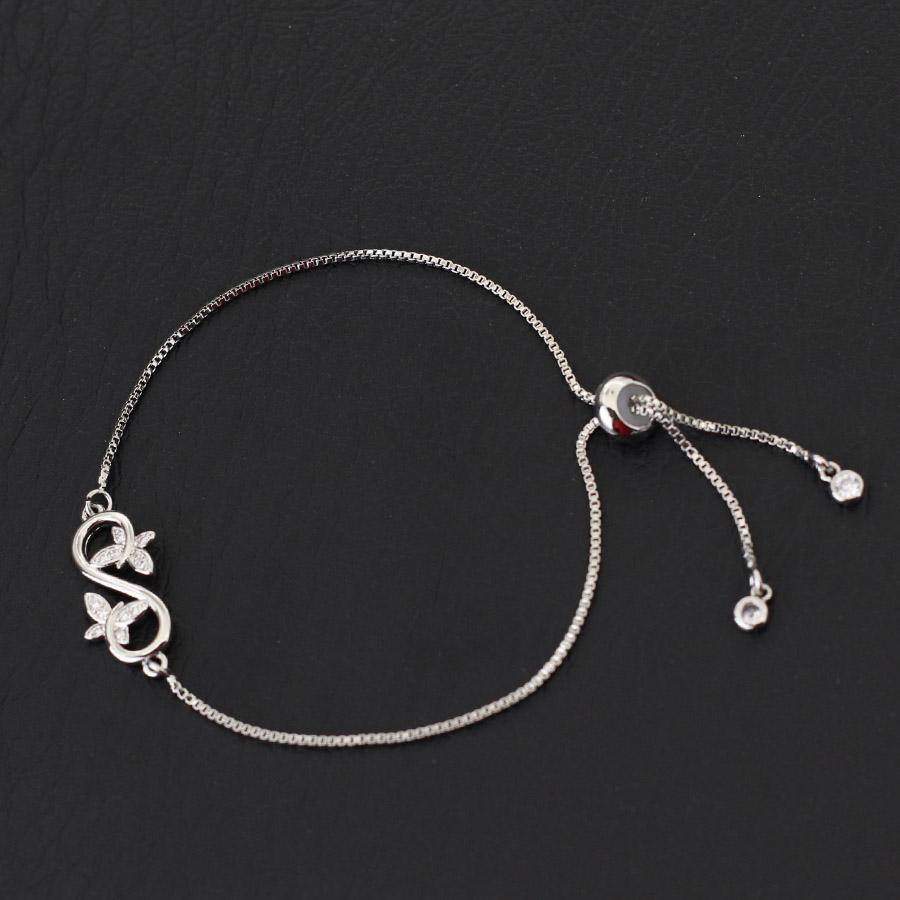 Luxury Women Chain Bracelet Not Allergic Adjustable Link Braclet Evil Eyes Butterfly Cross Cuckold Braslet Gifts For Her Pulsera
