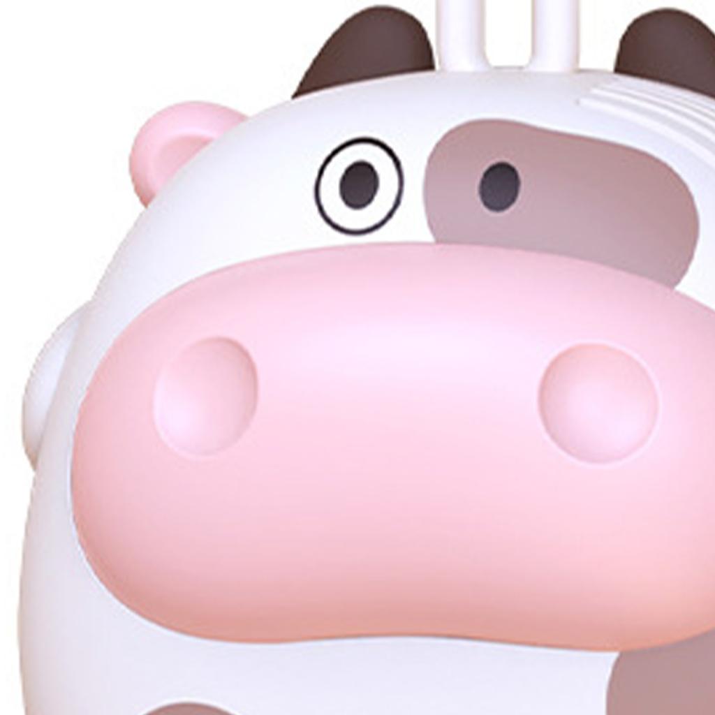 Cartoon Animal Hanging Neck Fan with Lanyard Battery Powered Bladeless USB Rechargeable Handheld Personal Neck Fan Cute