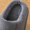 Plus Size Men's Cotton Slippers Winter Home EVA Thick Sole Warm Plush Slippers New Style