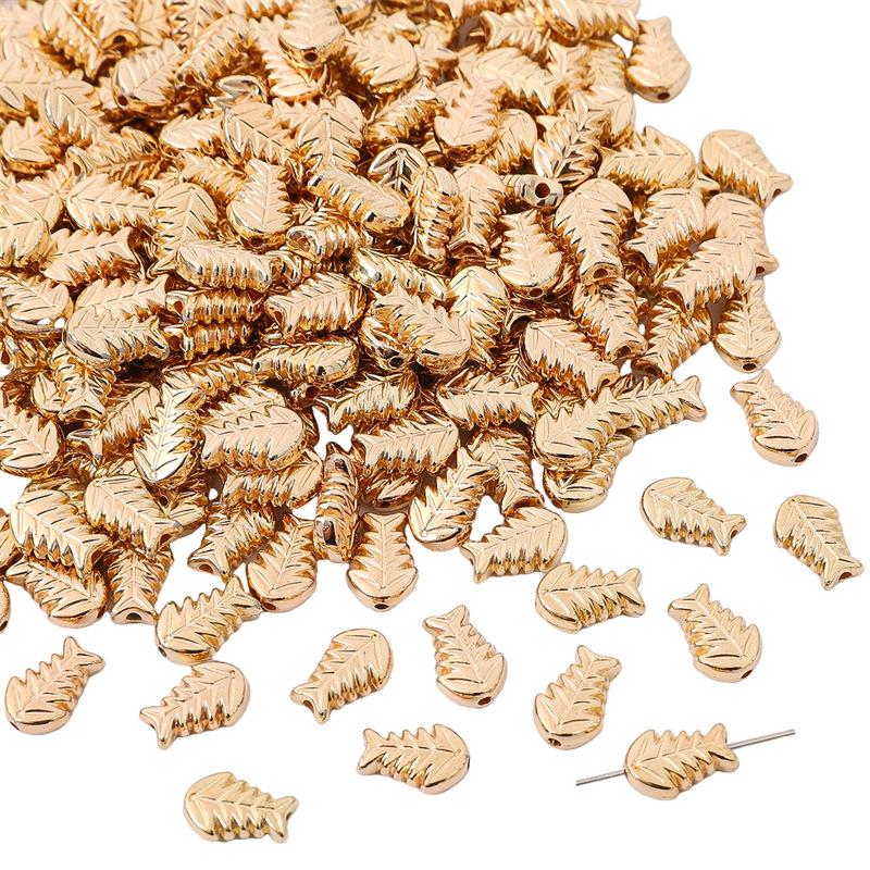 Fishtail Star Butterfly Blumen-Abstandshalterperlen - Schmuckzubehör für DIY Halsketten, Armbänder und Ohrringe