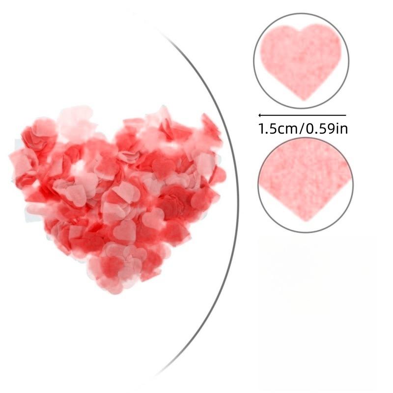 10g  1.5cmHeart-shaped Confetti Filler Colorful Sequin Balloon Fillers Decoration Wedding Toss Party Bride Bouquet Props