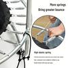 Children's Indoor Trampoline with Safety Fence for Ages 0-6