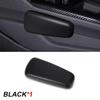 Car Faux Leather Knee Pad Car Interior Pillow Comfortable Leg Knee Cushion Memory Foam Universal Thigh Support 6.89X2.95inch