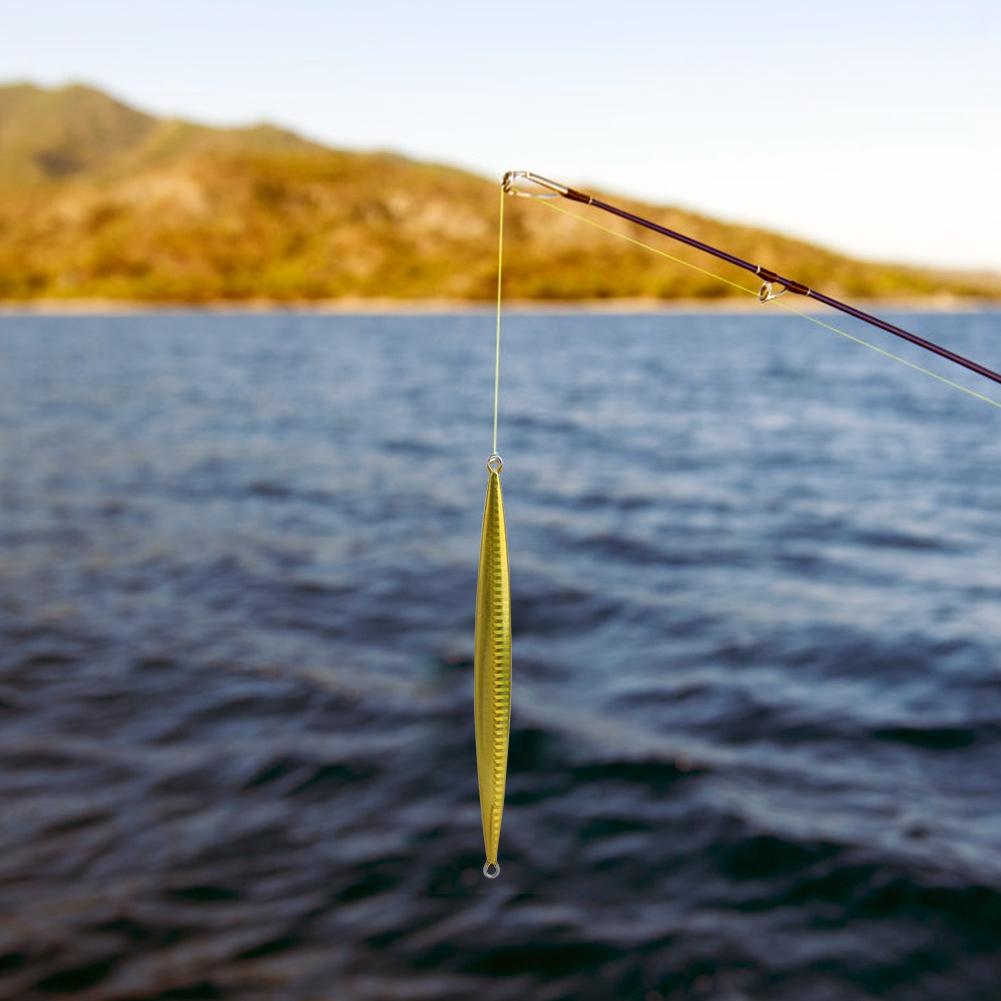 Jigging Iron Plate Artificial Simulation Tuna Fishing Lures Bait Fast Sinking Luminous Deep Sea Vessel Fishing