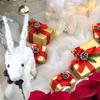 Artificial White Snow Cotton Christmas Fake Snow Fluffy Fiber Stuffing Snow Blanket Roll Xmas Tree Backdrop Covering Party Decor
