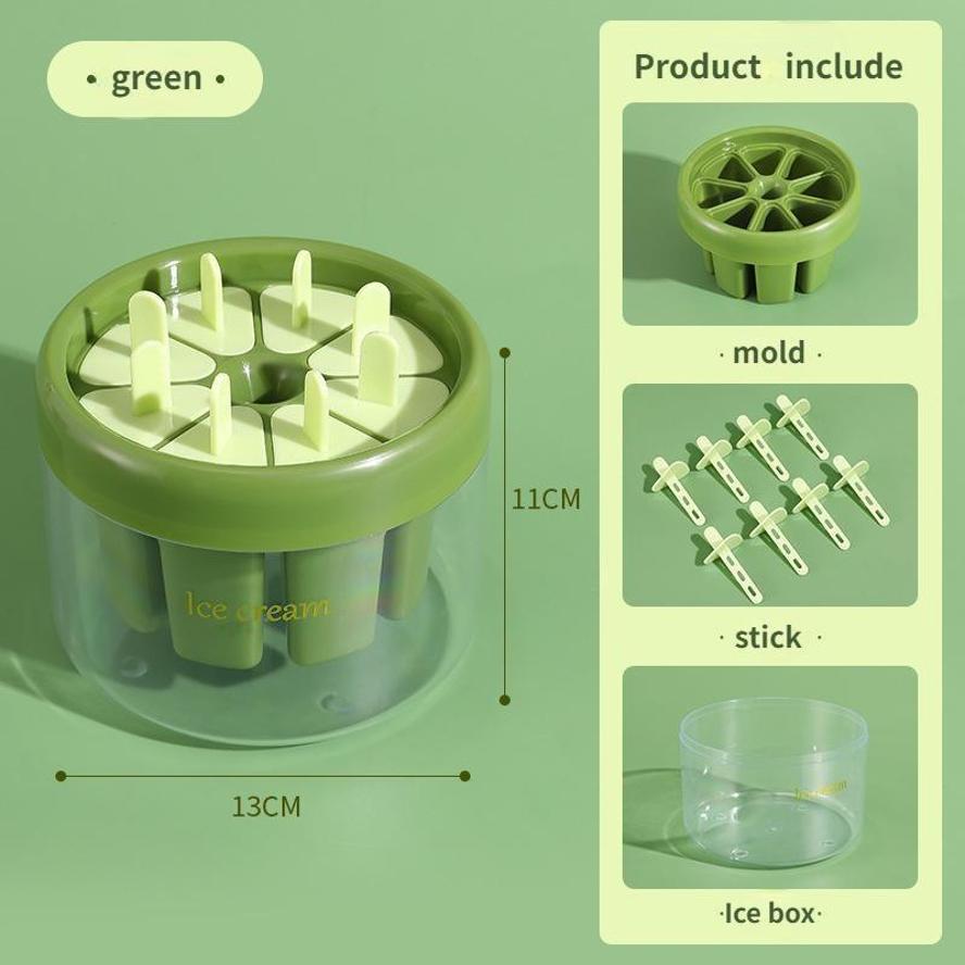 1 Set Ice Cream Popsicle Mold DIY Ice Cream Machine Homemade Frozen Ice Cream Popsicle Box