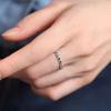 CopperColorful Rainbow Cubic Zircon Promise Rings for Women Gold Color Luxury Trendy Wedding Accessories