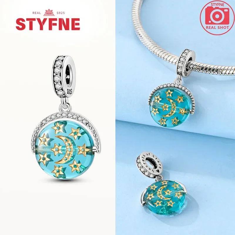 copper Astronaut Spaceship Space Collection Charm Bead Charms Bead Charms Compatible With Authentic Bracelets for Women Do It Yourself Jewellery Gift