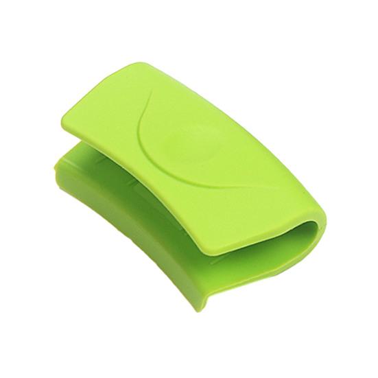 1 pár silikonových držadel pro asistenci Horké rukojeti pánve Protiskluzové žáruvzdorné rukávy na rukojeti hrnců pro smaltované pánve litinové pánve