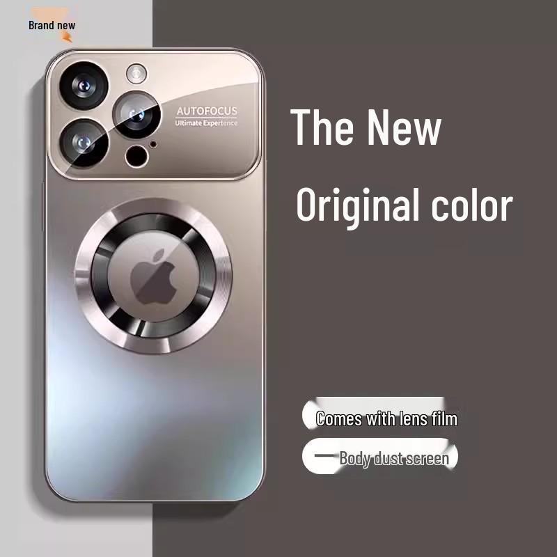 

Подходящий чехол для iPhone 16: Матовая, магнитная, полная защита объектива для Apple 15 с отметкой протечки и большим окном. iPhone 16 Pro