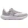 Under Armour Decoy Lux Comfortable Versatile Fabric Leather Shock Absorbing Durable Low Top Casual Running Shoes Women Sneaker Gray 3028614-101