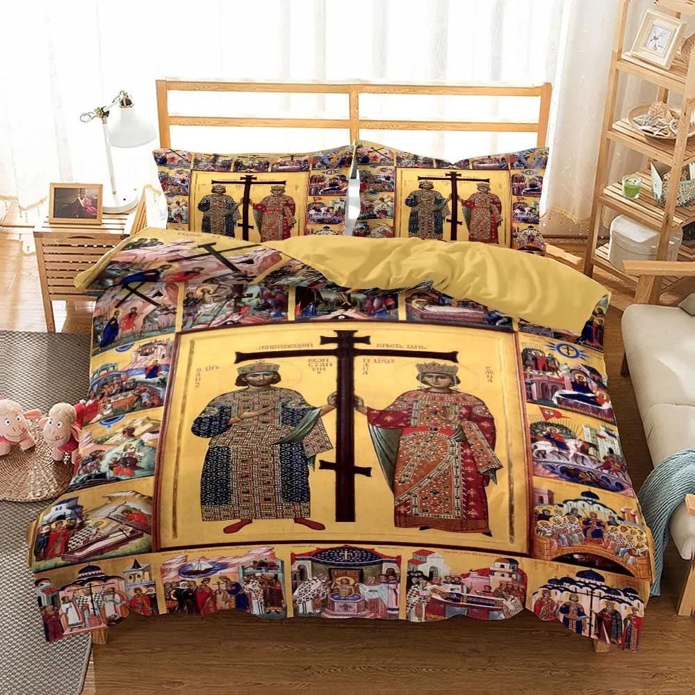 

Принт Бохо Мандала Комплект Постельного Белья Размер Квин Египетские Комплекты Пододеяльников С Наволочкой Покрывало 2/3 ШТ Набор Покрывал Спальня EU single(135x200cm)