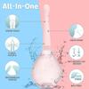 Anal Douche Enema Bulb,backflow Prevention, Silicone Enema Bulb With 5 Shower Holes Butt Shower Irrigator For Women Men