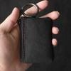 Multifunctional Zipper Key Pouch Bag Key Cover Unisex Coin Purse Suede Leather Key Case  Gift