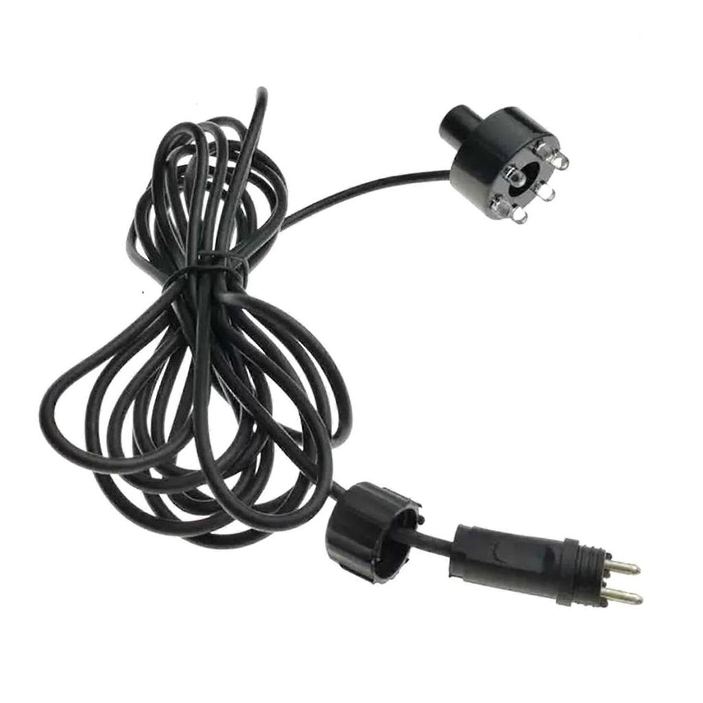 3X RGB 6 LED AC12V Water Fountain Light with 2Pin Connection Underwater Pond Lights Water Feature Lights for Pool