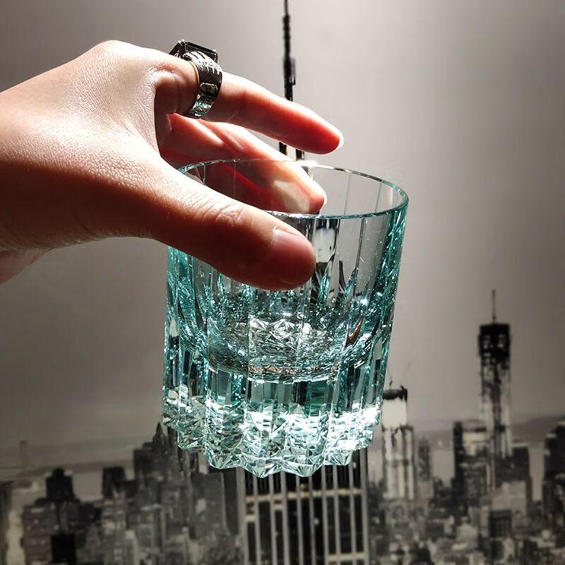 Japanisches Edo Kiriko Sternenlicht Whiskyglas