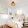 JOYINLED Handgeflochtene Papierseil Deckenleuchte Rattan E27 Birne LED Kronleuchter Leuchte Deckenleuchte für Flur Schlafzimmer Küche