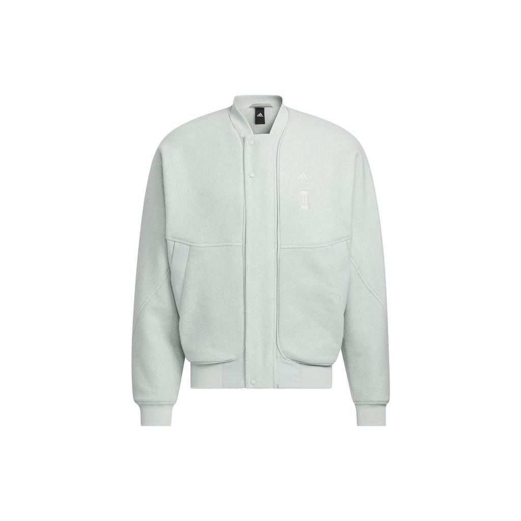 Adidas Wuji Melton Jacket Men Jackets Rock-Ridge-Gray IP4911