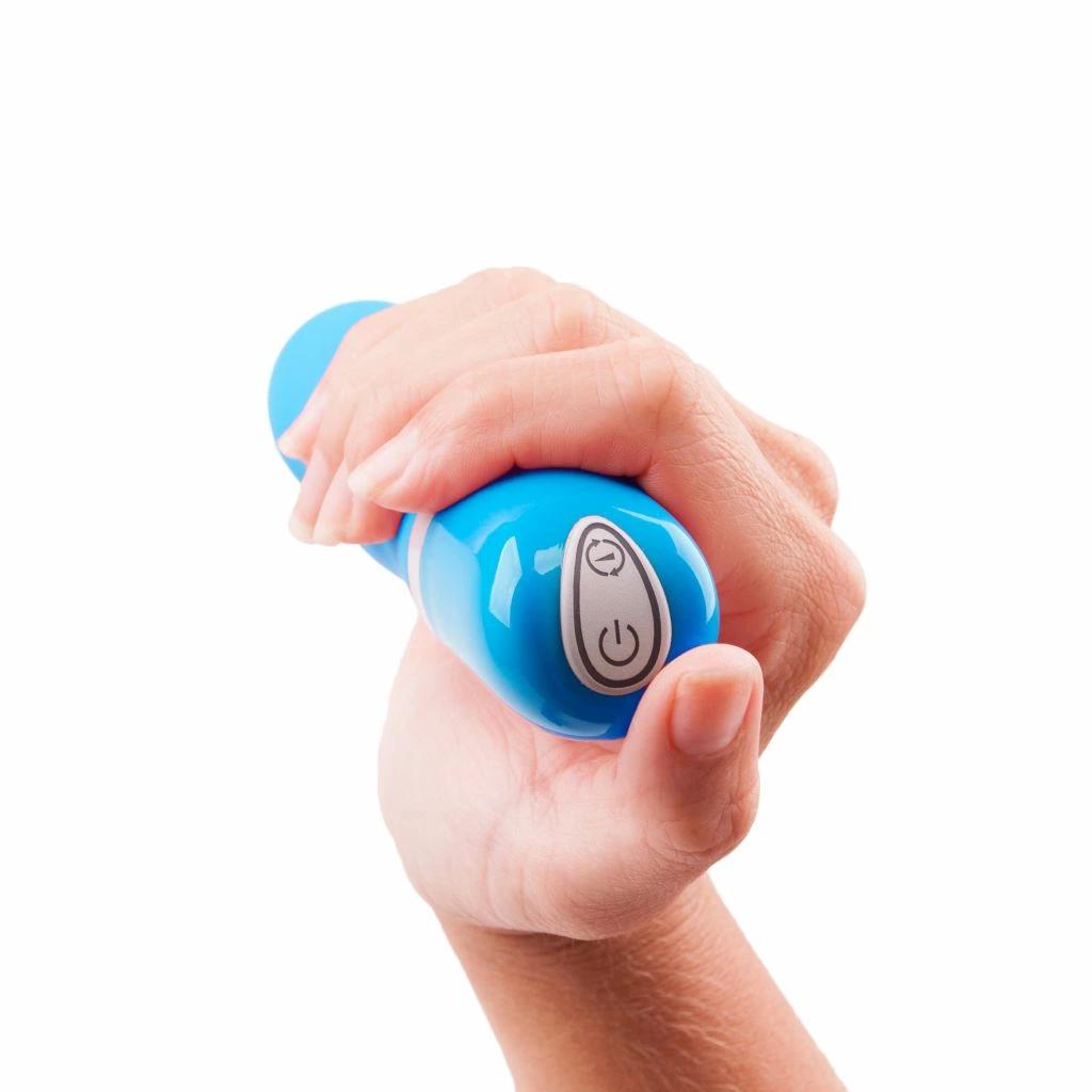 Vibrator - B Swish Bdesired Deluxe Curve Blue Lagoon