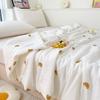 Super Soft Double Layer Yarn Summer Blanket Skin-friendly Breathable Lightweight Quilt for Children Adult Comforter Summer Duvet