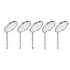 10pcs Type 5 Dental Inspection Mirror Stainless Steel Clear Observation Oral Care Teeth Mirror