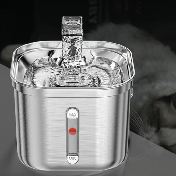 2.20L Pet Cats Water Fountain Low Noise Adjust Dog Water Bowl Water Dispenser Water Bowl Dispenser Large Capacity