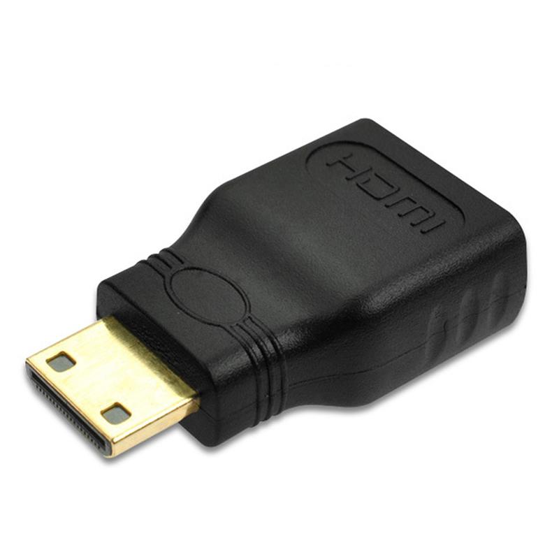 Mini Hdmi To Hdmi Adapter Gold Plated Male To Female Converter For Hdtv Flat