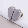 8PCS Heart-Shaped Magnetic Curtain Buckle Anti-Slip Detachable Snap Hooks  Hotel Privacy Protection