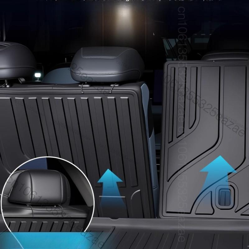 For DEEPAL S05 2025 2024 2026 Car Rear Trunk Cargo TPE Trunk Mat Floor Tray Rear Seat Backrest Pad Auto Accessories