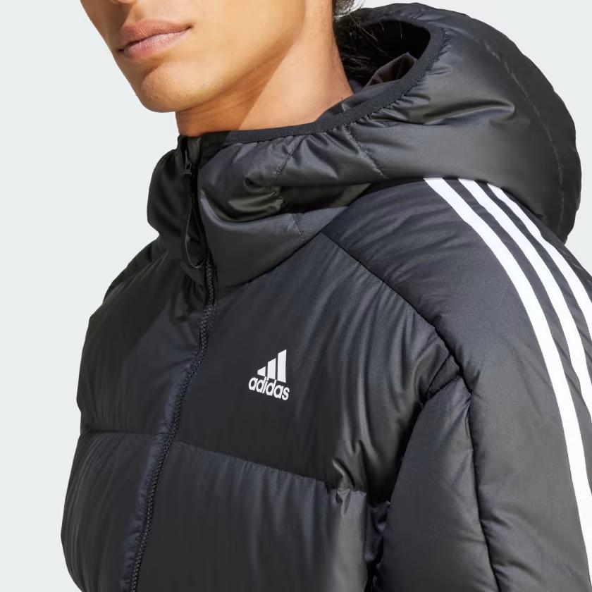 New Adidas Essential Down Jackets Men Black HZ4429
