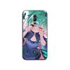 Uruha Rushia Hololive Phone Case For OPPO Find X5 X3 X2 A93 Reno 8 7 Pro A74 A72 A53 Soft Black Phone Cover