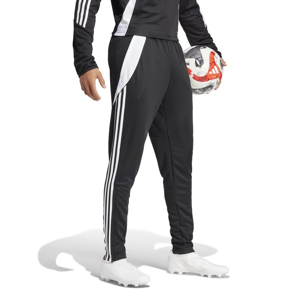 Adidas Soccer Jersey Tiro 24 Training Size M Bottoms, Pants, Men's, KNS66, Black/White (IP1952),