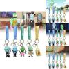 Creative Cartoon Alien Keychain Pvc Keyring For Fun Gift Ideas Unique Modern Art Style