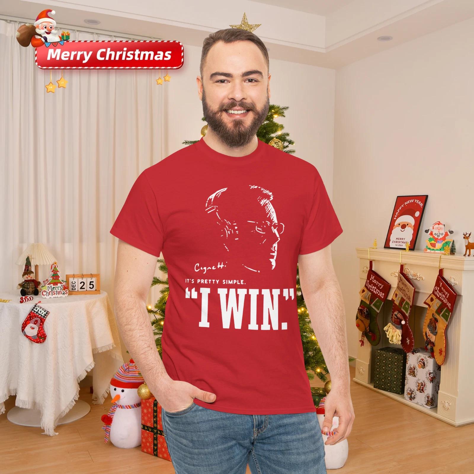Cignetti I Win Cotton T- Shirt XL