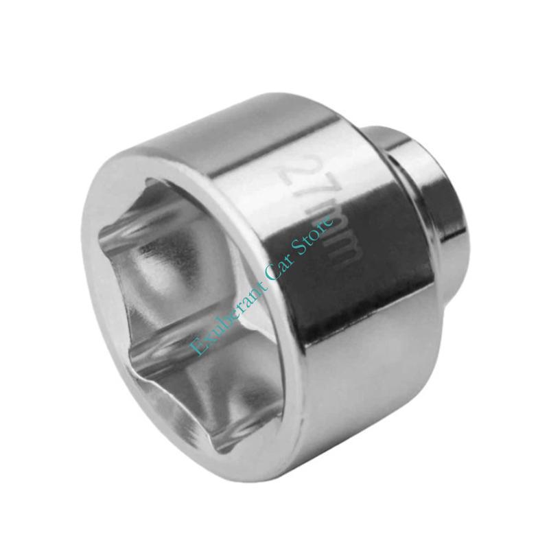 User Friendly 27mm Oil Filter Wrench Spanner Featuring No Slip Grip for Easy Removal on Car and Motorcycles Quick Install