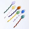 Craft Made Glass Mug Coffee Cup Glass Spoon Borosilicate Glass Cup Office Cups Birthday Gift Coffee Mugs Tea Spoon