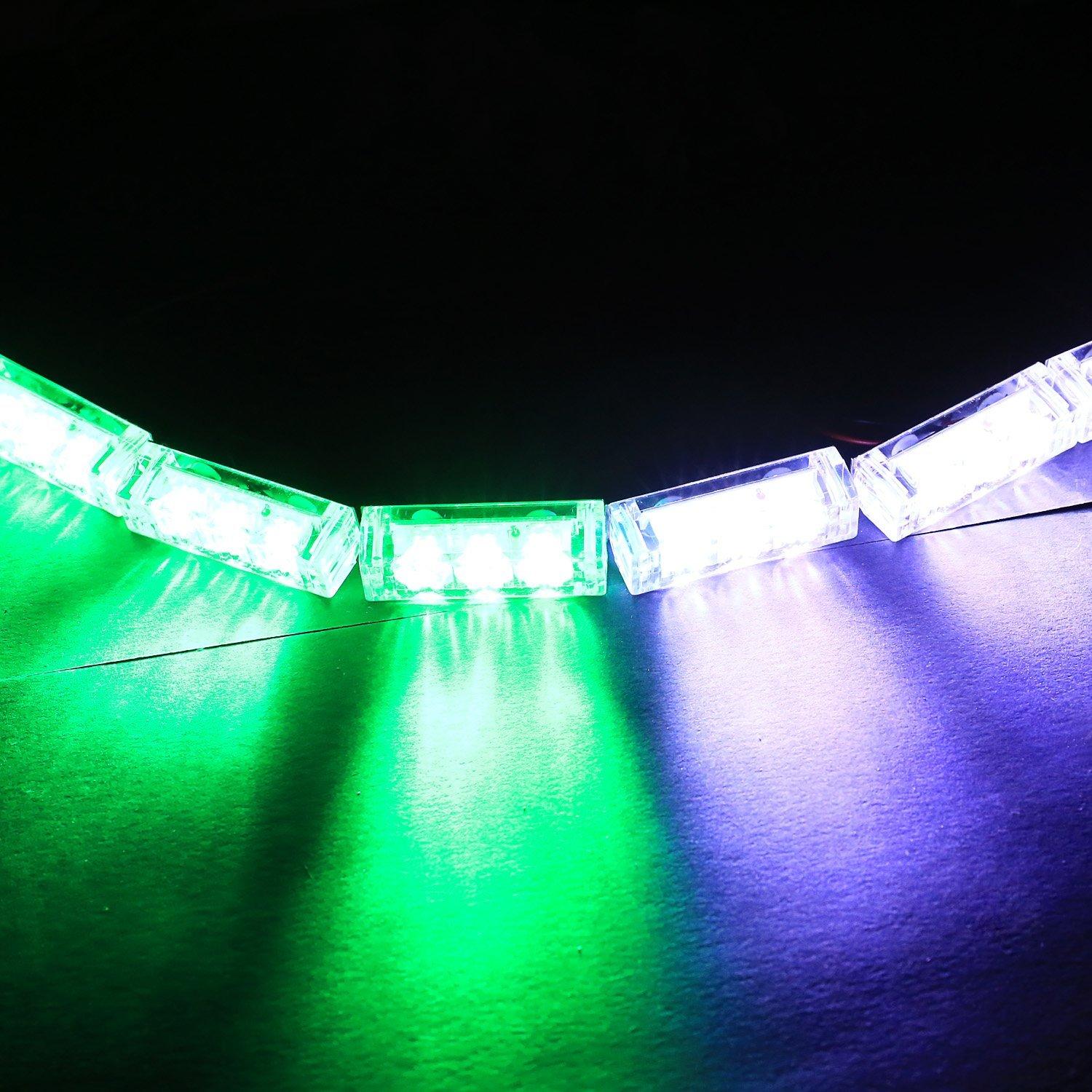 

One for six car network lights flashing 18LED Motorcycle Car Side Lights