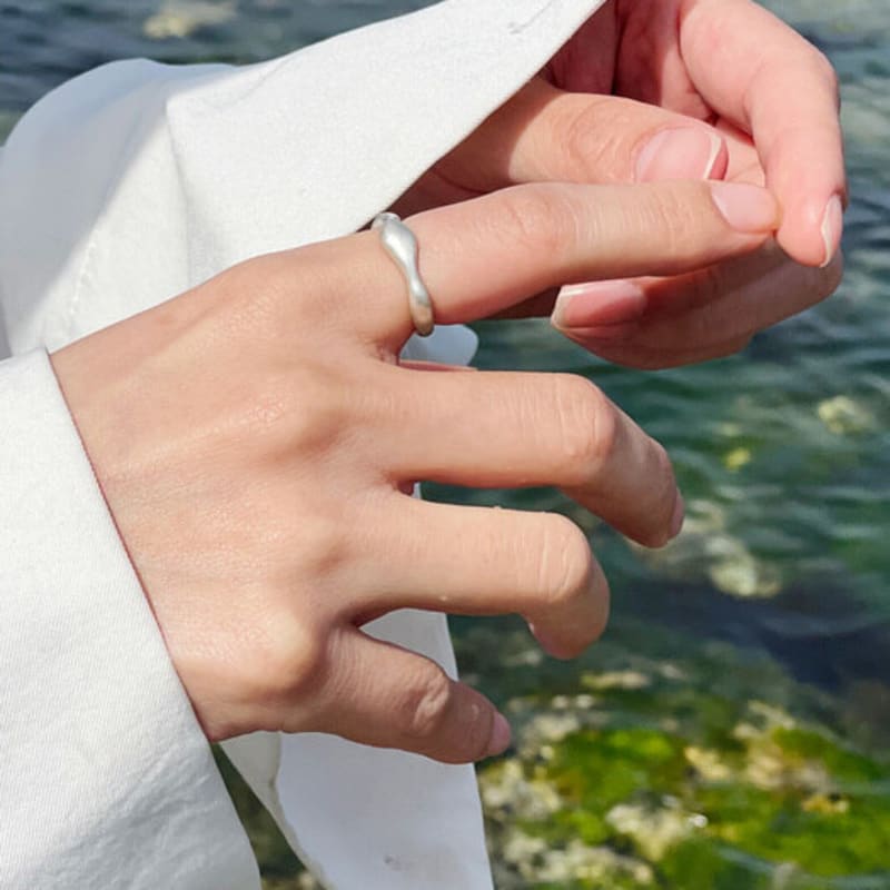 

SEASAY Silver 925 Illumination Ring 02 Glossy