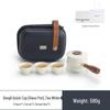 Nanshan Xiansheng Japanese Ceramic Portable Gongfu Tea Set